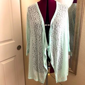 Light mint green cardigan